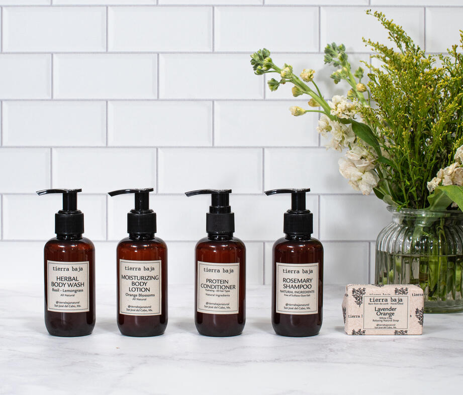 Linea de toiletries naturales